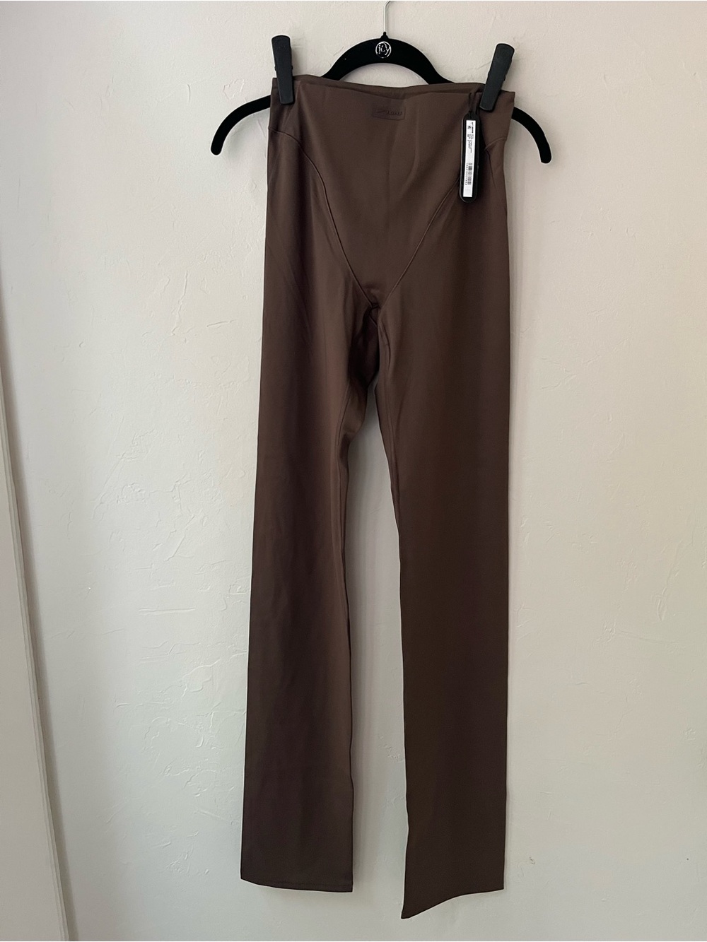 NIKE SKIMS V PANEL STRAIGHT LEGGINGS DARK SEPIA M - Picture 7 of 9